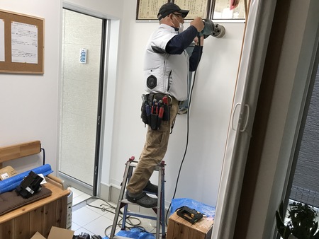 換気扇増設内装工事